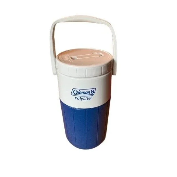 Other Vintage Coleman Polylite Blue White 559 12 Gallon Water